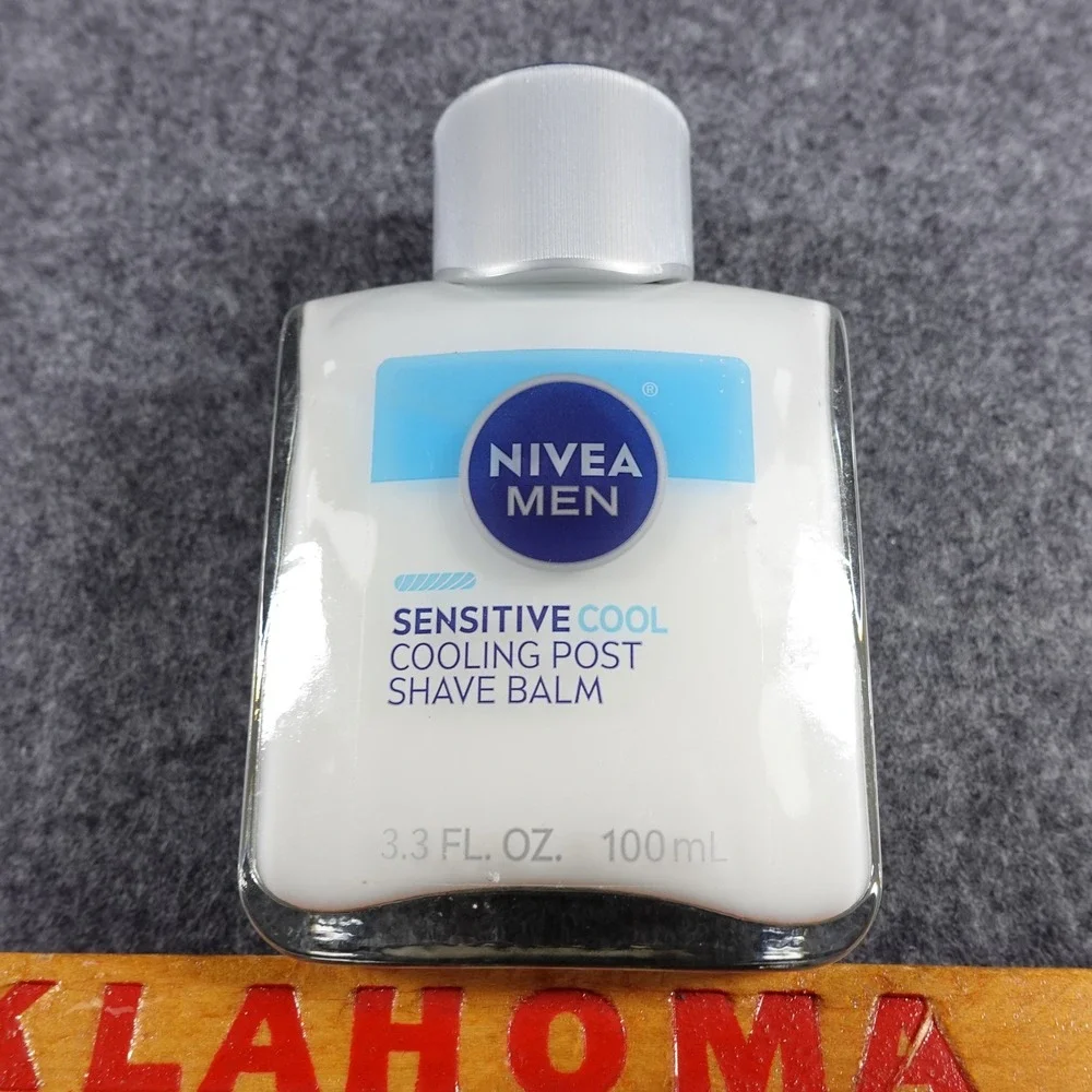 Nivea Men Sensitive Cool Cooling‎ Post Shave Balm 3.3 fl oz 100ml 88544